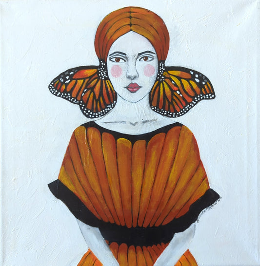 Monarch Butterfly Girl