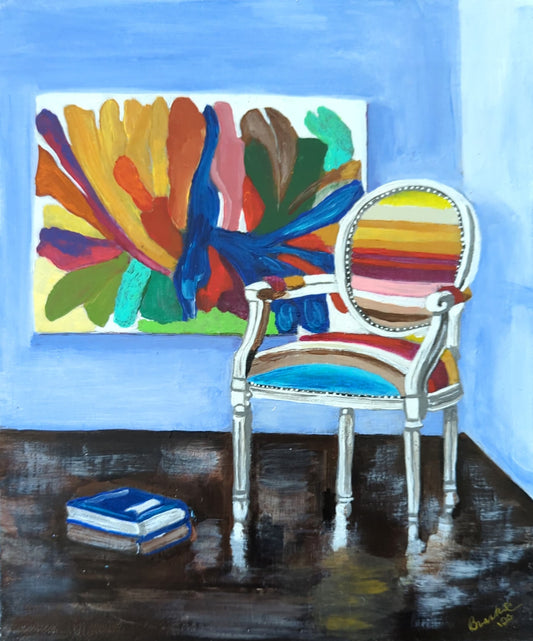 Empty Rainbow Chair