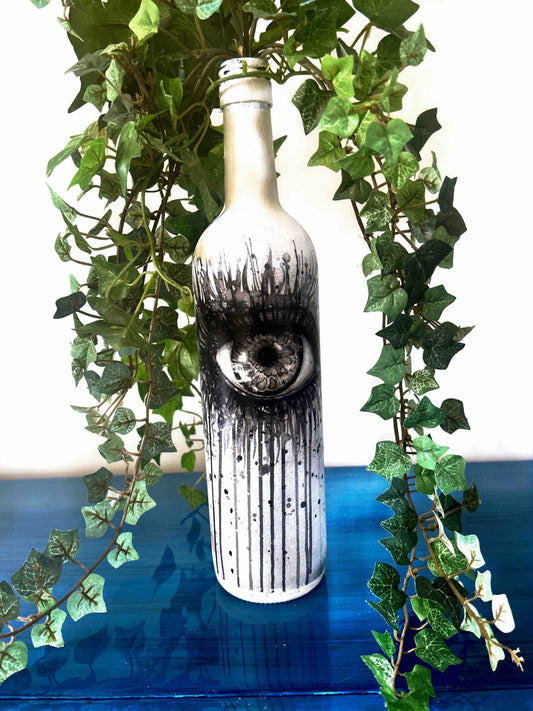 Eyeball B&W Bottle