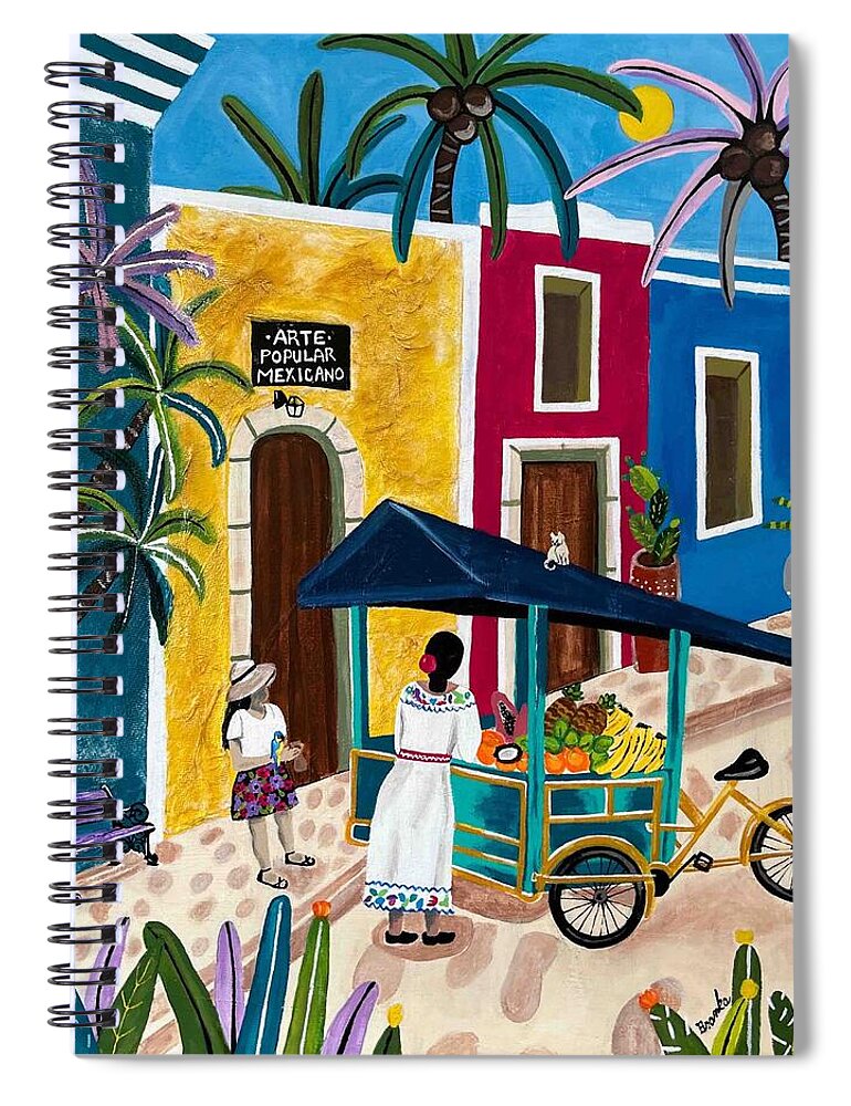 Arte Mexicano - Spiral Notebook