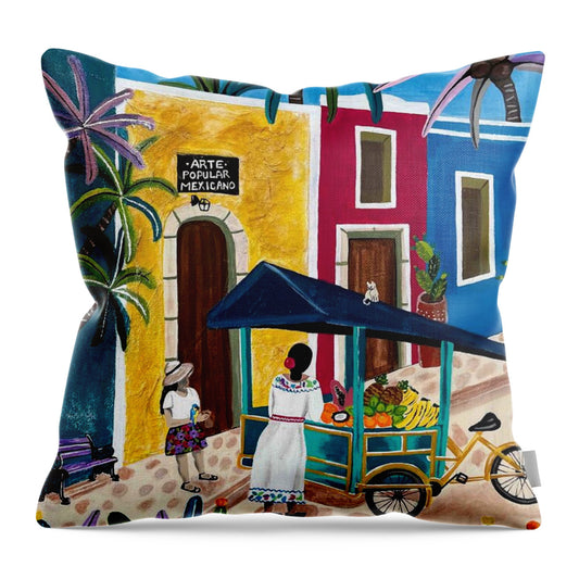 Arte Mexicano - Throw Pillow