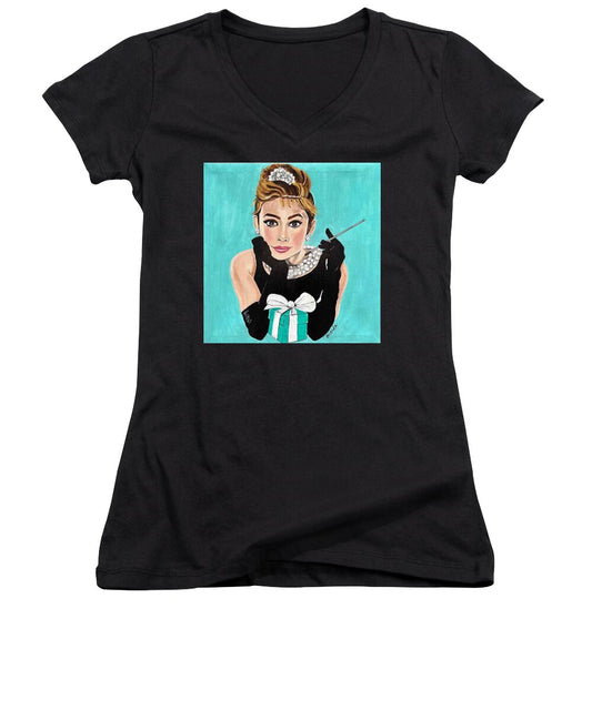 Audrey Hepburn - Women's V-Neck