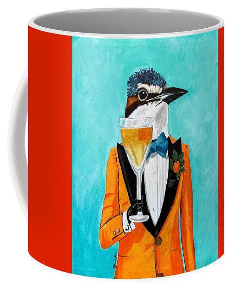Bar Art Woodpecker - Mug