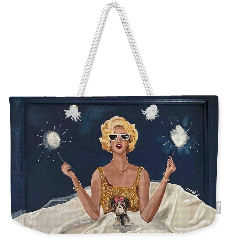 Brooke's Night of Sparklers - Weekender Tote Bag