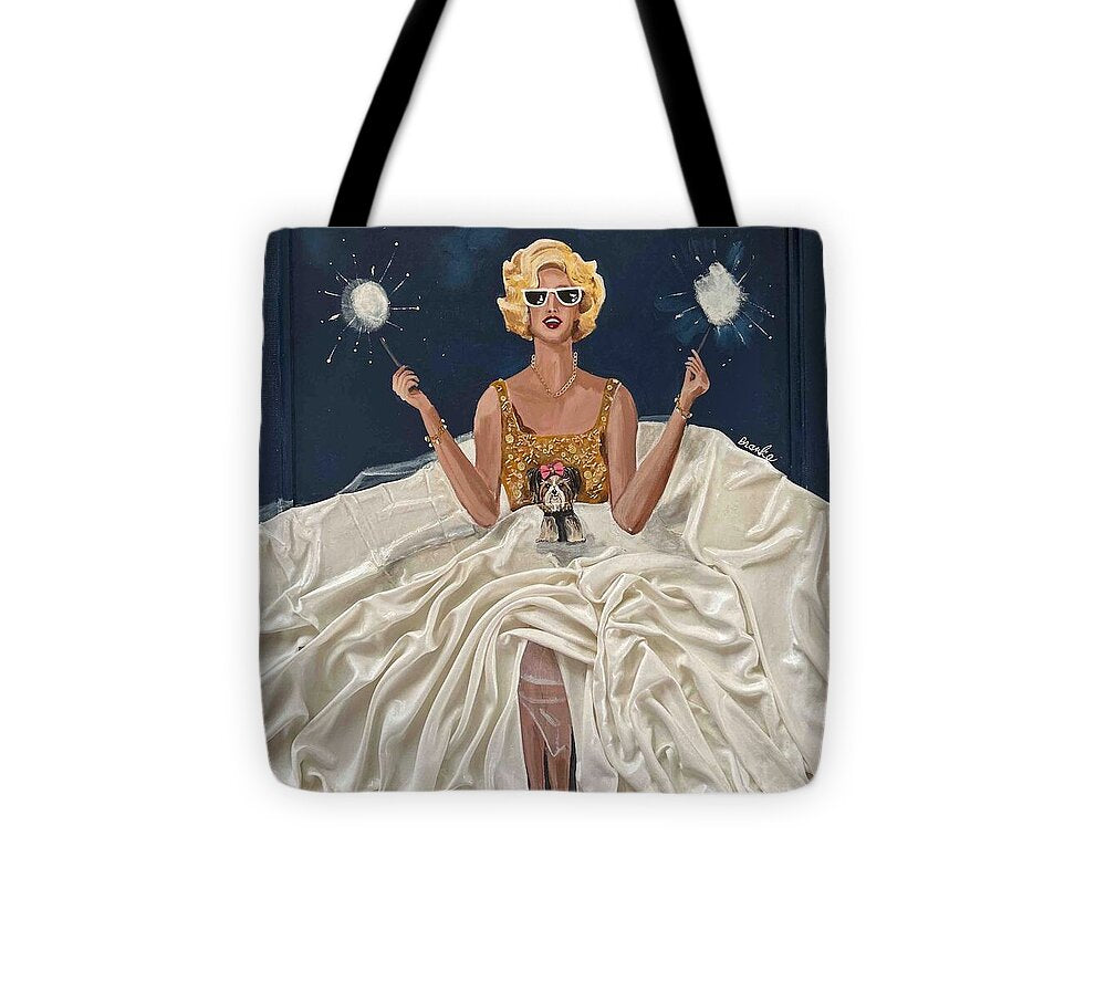 Brooke's Night of Sparklers - Tote Bag