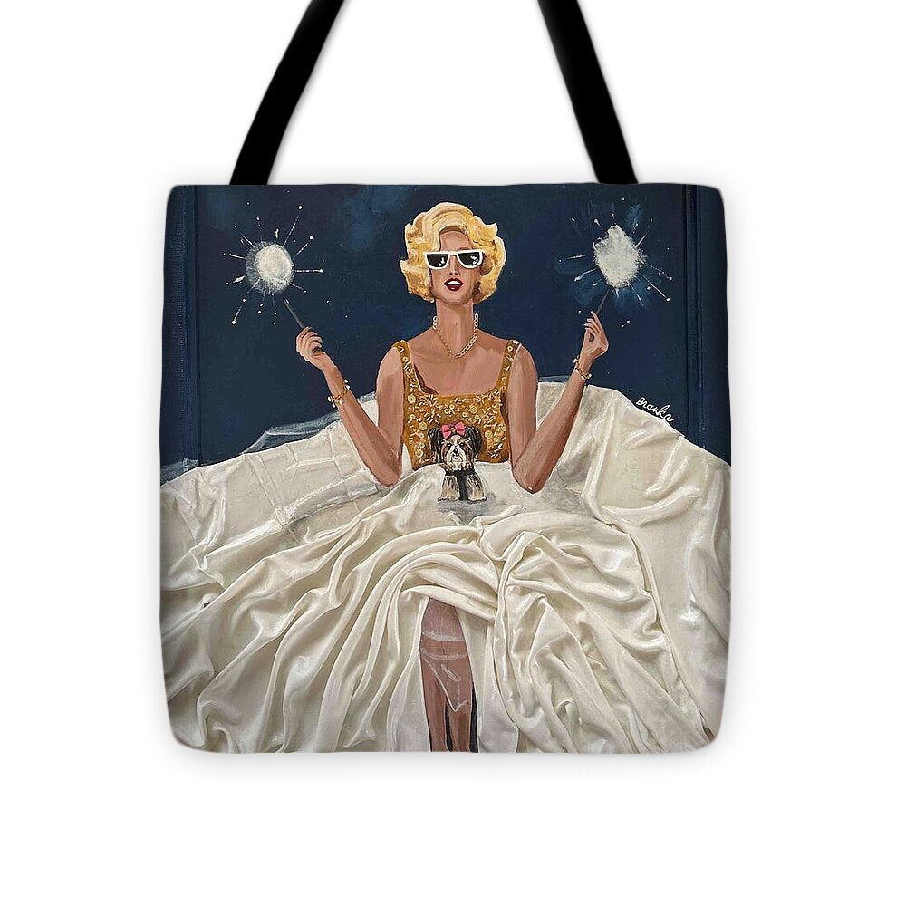 Brooke's Night of Sparklers - Tote Bag