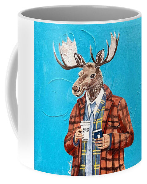 Coffee Shop Art Moosely - Mug