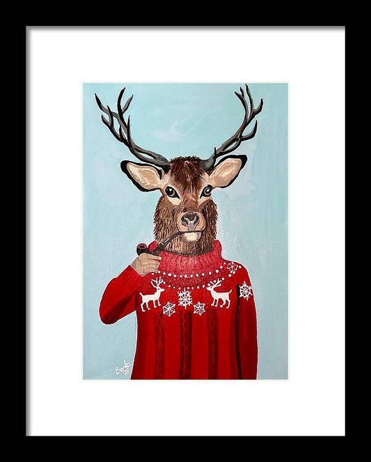 Danny Deer - Framed Print