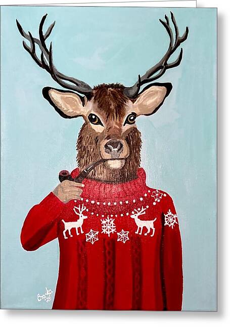 Danny Deer - Greeting Card