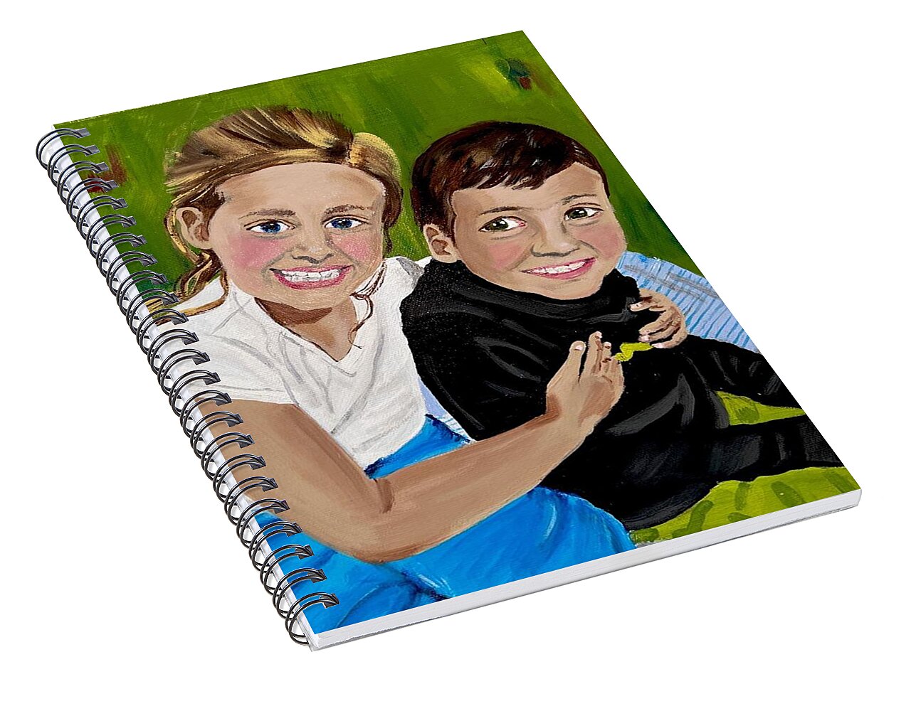 Rosie and Caleb - Spiral Notebook