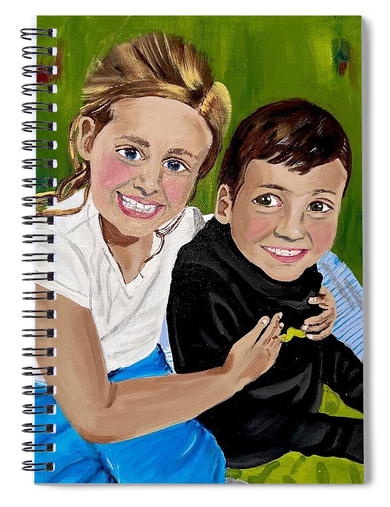 Rosie and Caleb - Spiral Notebook