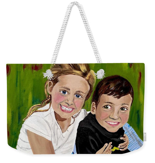 Rosie and Caleb - Weekender Tote Bag