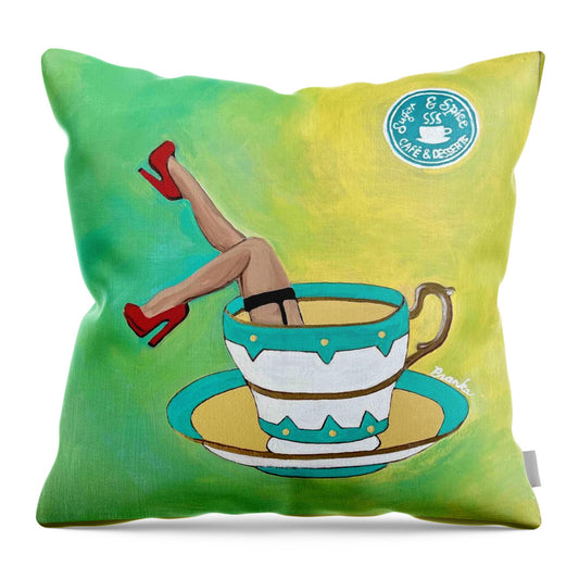 Sugar and Spice - Throw Pillow