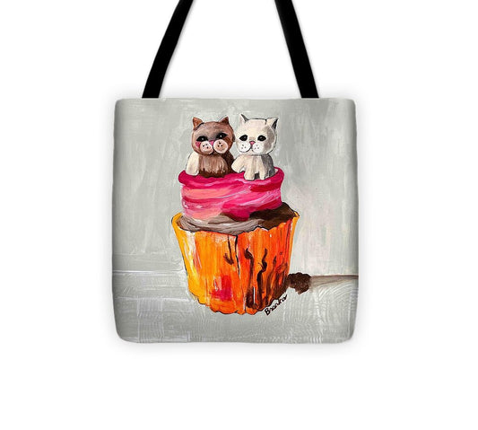 Sweet Cakes Kittens Cupcake - Tote Bag