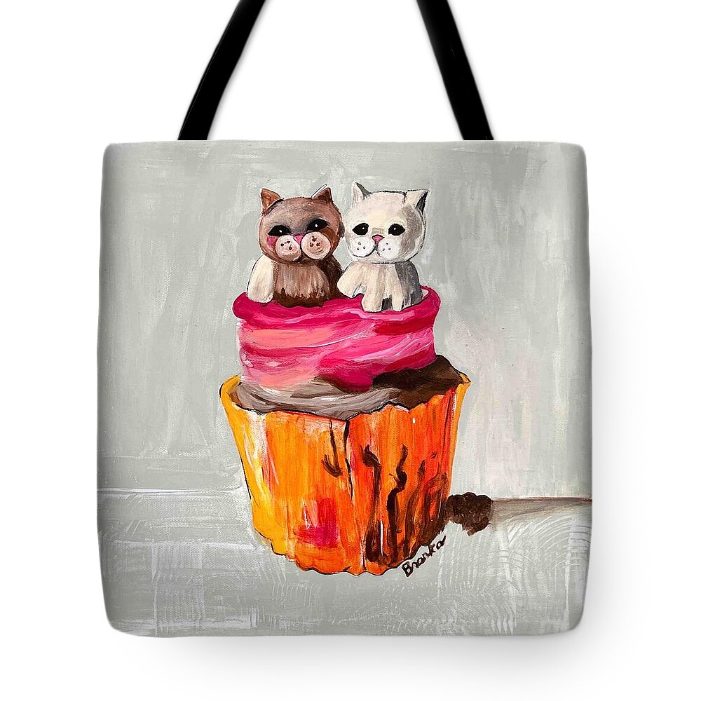 Sweet Cakes Kittens Cupcake - Tote Bag