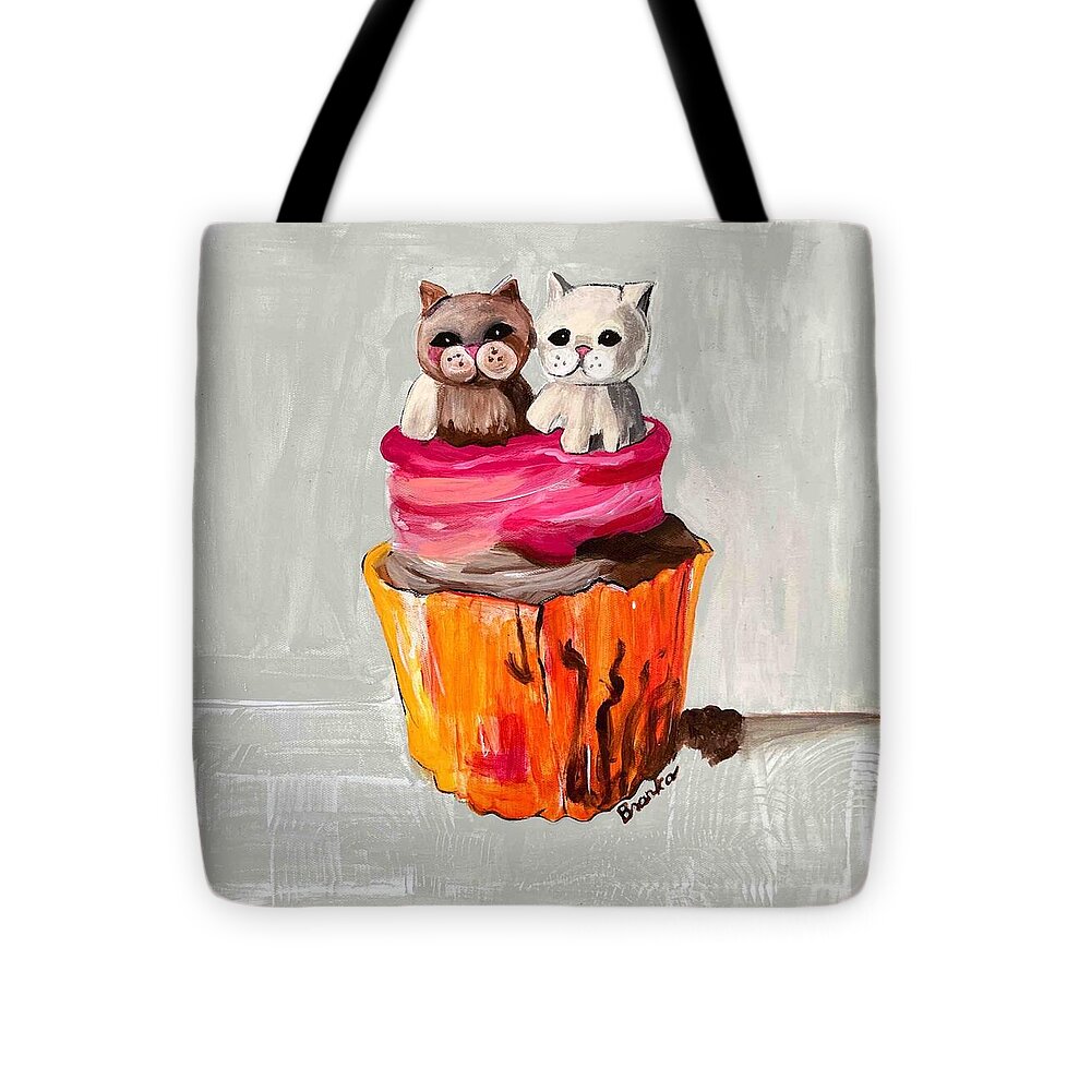 Sweet Cakes Kittens Cupcake - Tote Bag