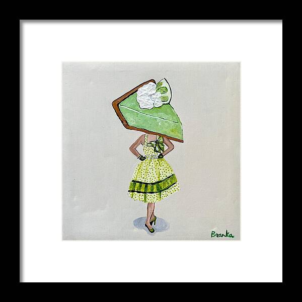 Sweetcakes Key Lime Pie - Framed Print