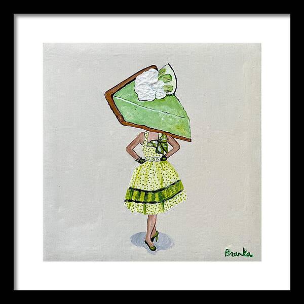 Sweetcakes Key Lime Pie - Framed Print