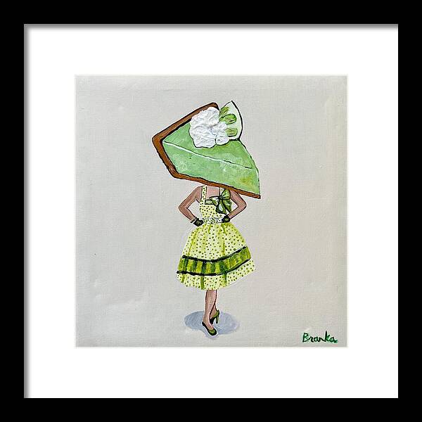 Sweetcakes Key Lime Pie - Framed Print