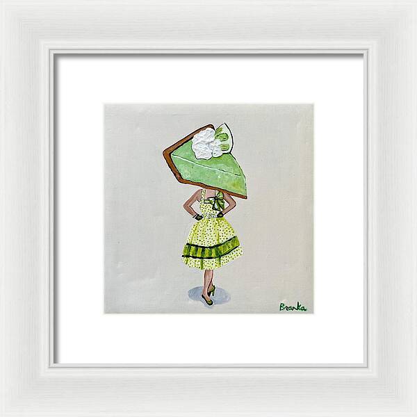 Sweetcakes Key Lime Pie - Framed Print