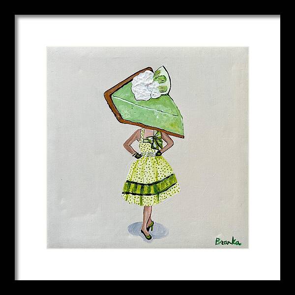 Sweetcakes Key Lime Pie - Framed Print