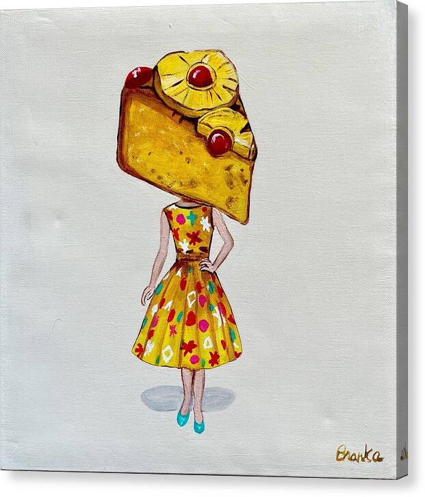 Sweetcakes Pineapple Upside Down - Canvas Print