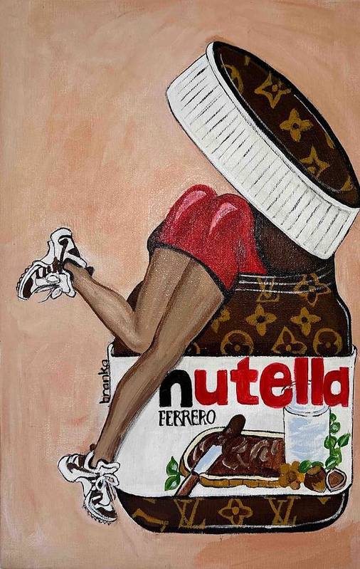 Nutella Nut - Art Print