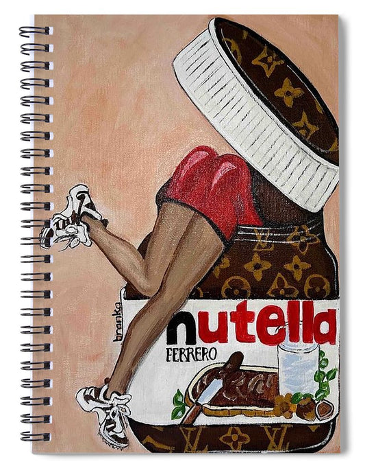 Nutella Nut - Spiral Notebook