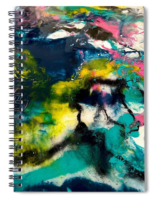 Abstract Dizziness - Spiral Notebook