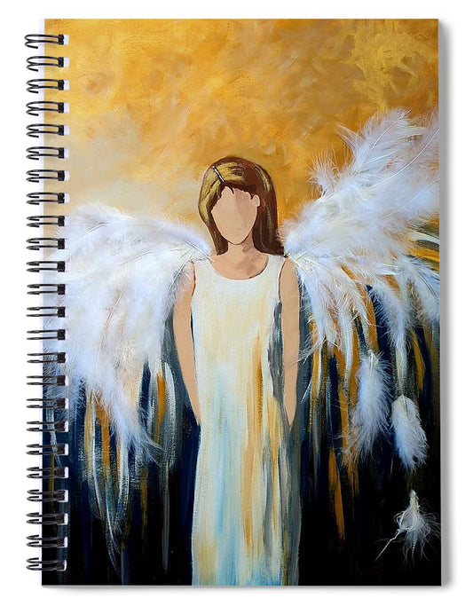 Angel Among Us - Spiral Notebook