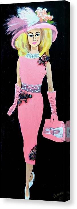 Barbie in Pink - Canvas Print