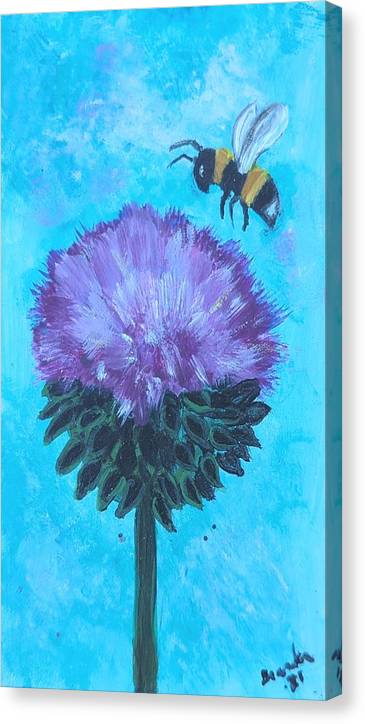 Bee with Me - Canvas Print