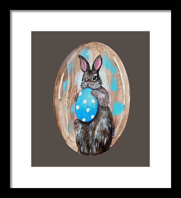 Benzo the Bunny - Framed Print