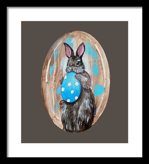 Benzo the Bunny - Framed Print