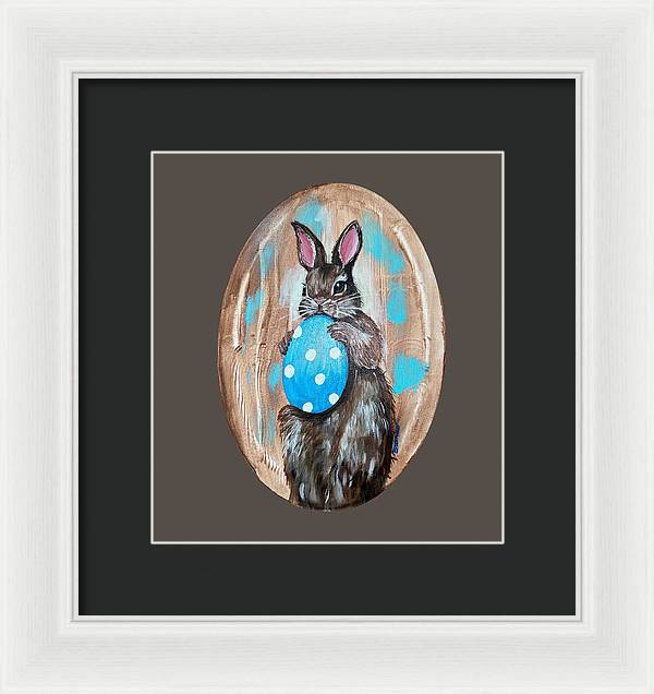 Benzo the Bunny - Framed Print