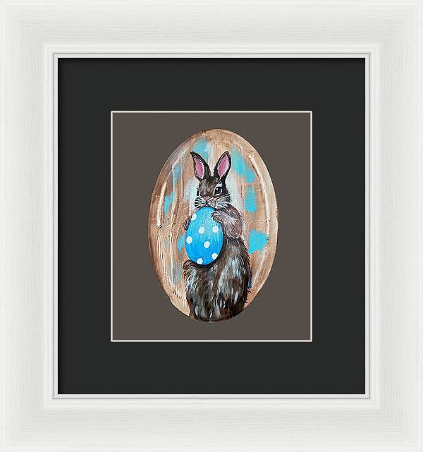 Benzo the Bunny - Framed Print