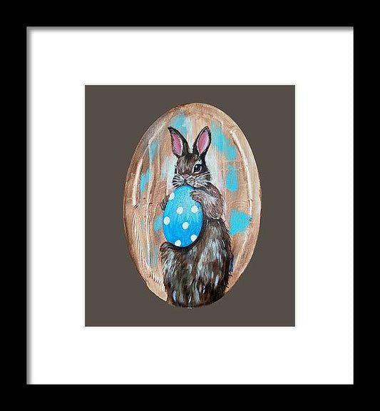 Benzo the Bunny - Framed Print