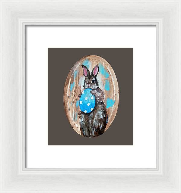 Benzo the Bunny - Framed Print