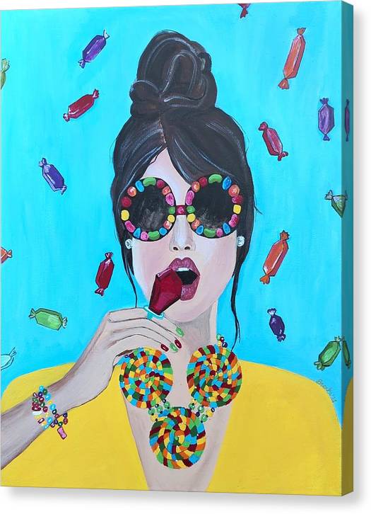 Candy Girl - Canvas Print