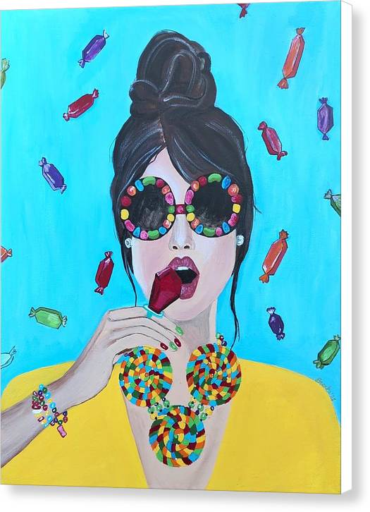 Candy Girl - Canvas Print