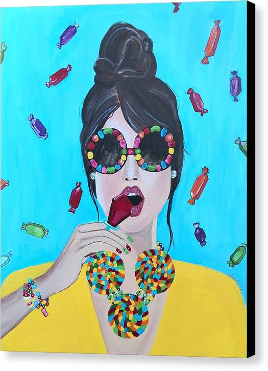 Candy Girl - Canvas Print