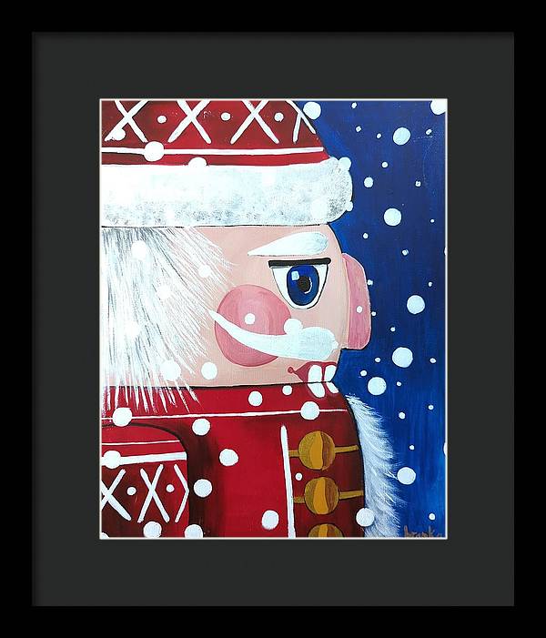 Christmas Nutcracker - Framed Print