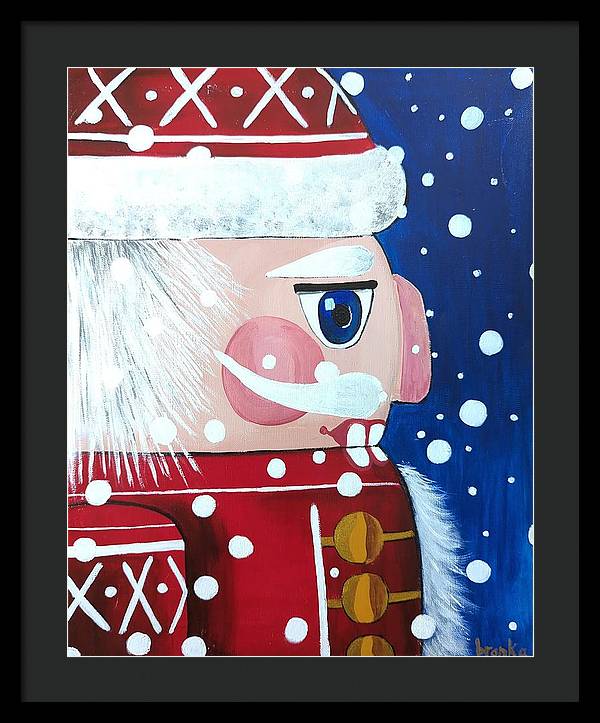 Christmas Nutcracker - Framed Print