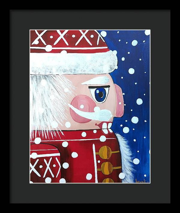 Christmas Nutcracker - Framed Print