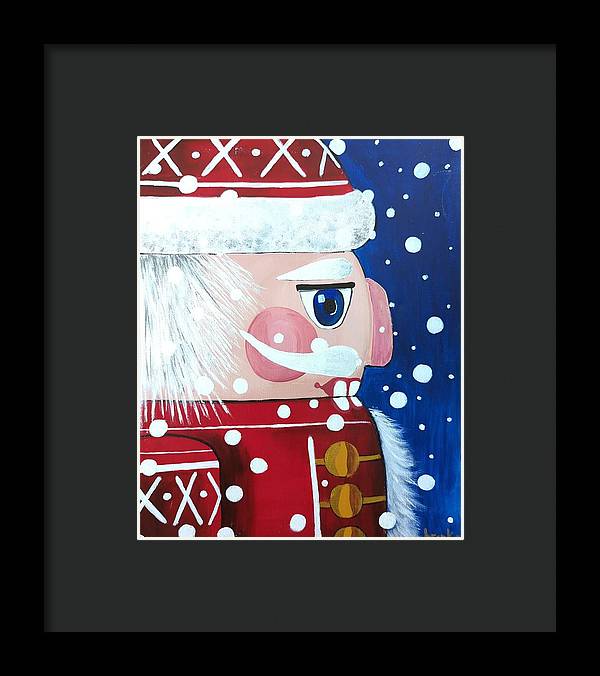 Christmas Nutcracker - Framed Print