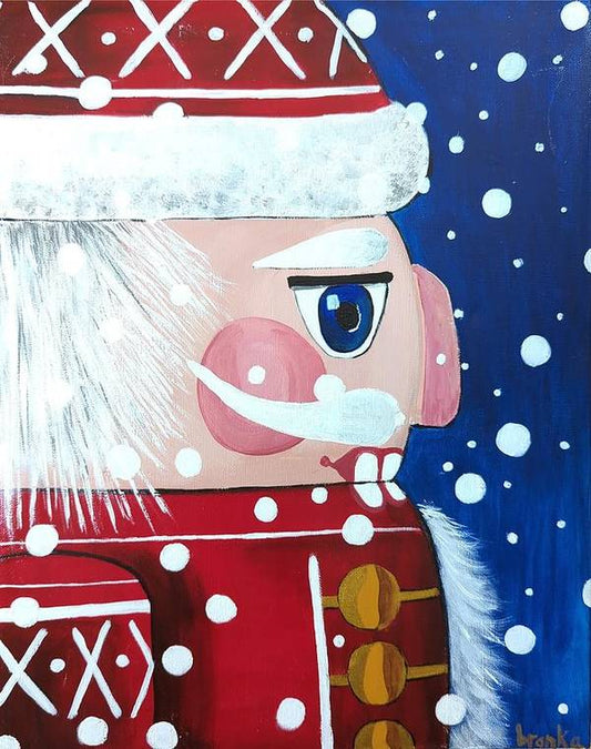 Christmas Nutcracker - Art Print