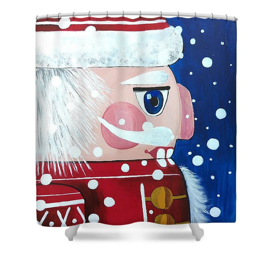 Christmas Nutcracker - Shower Curtain