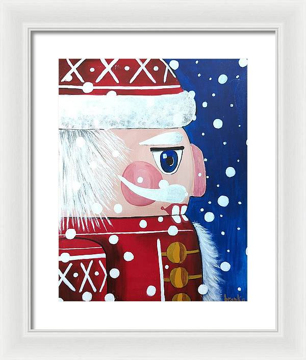 Christmas Nutcracker - Framed Print