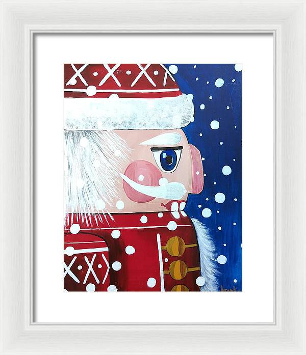 Christmas Nutcracker - Framed Print