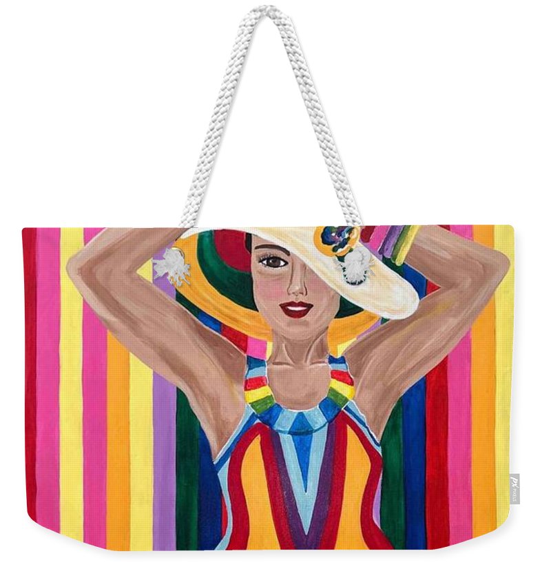 Colourful Clarista - Weekender Tote Bag